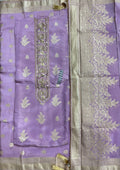 Floral Embroidered Unstitched Suit Set