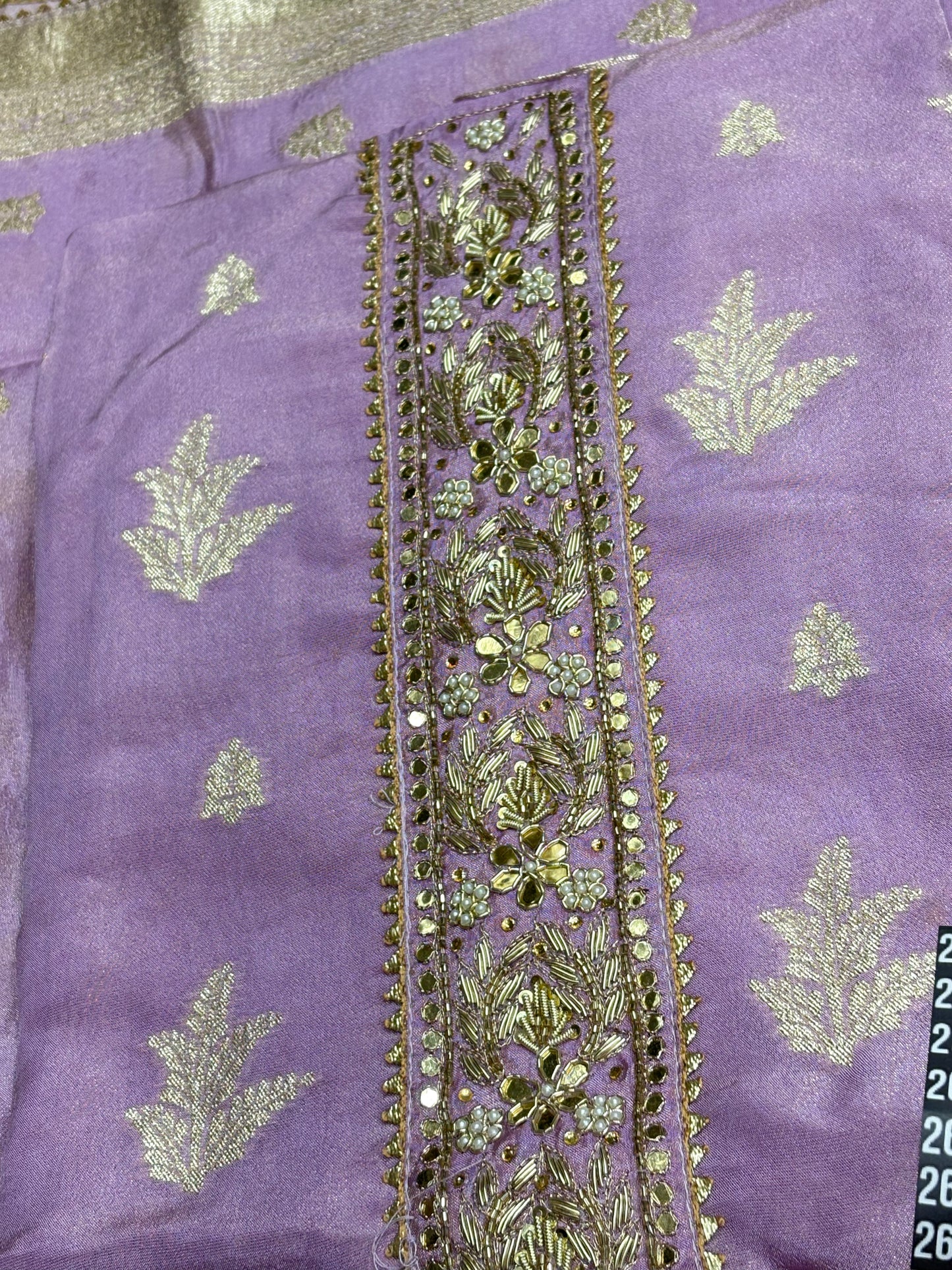 Floral Embroidered Unstitched Suit Set